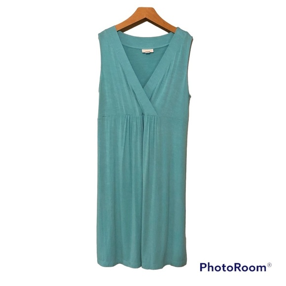 J. Jill Dresses & Skirts - J. Jill Blue Summer Sleeveless Dress Womens Size Small